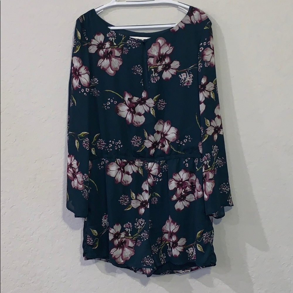 Long sleeve romper